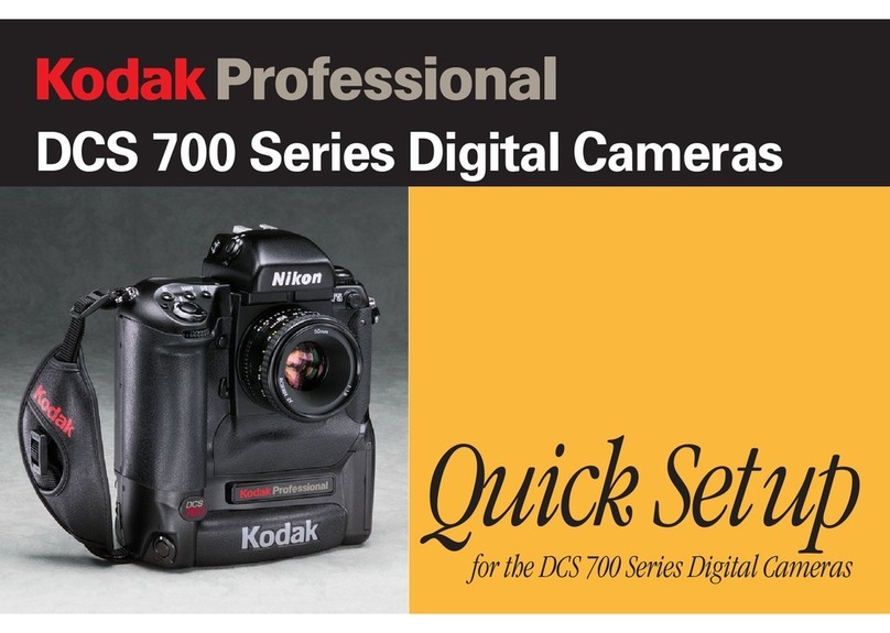 Kodak DCS 720x Quick setup guide