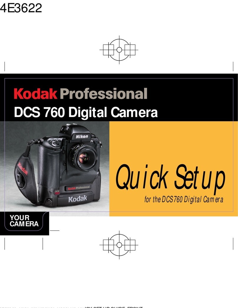 Kodak DCS 760 User manual Kodak DCS 760 User manual