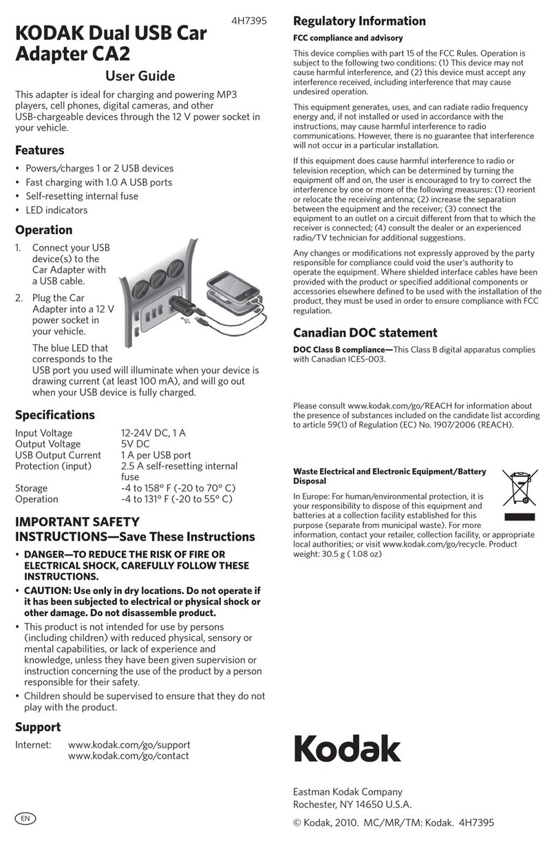 Kodak CA2 user guide