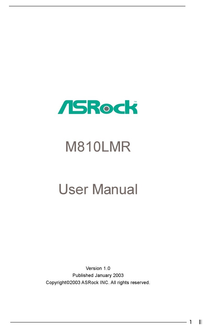 ASROCK M810LMR User manual ASROCK M810LMR User manual