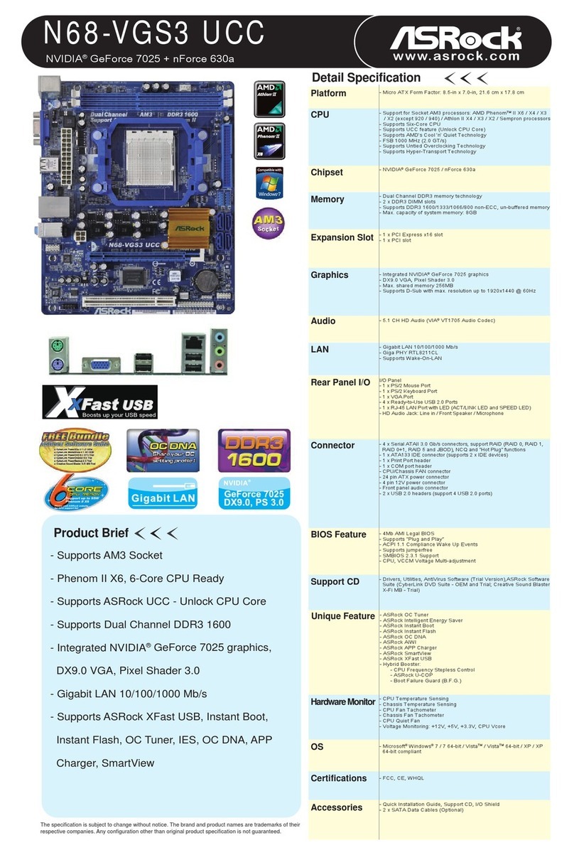 ASROCK N68-VGS3 UCC - User manual
