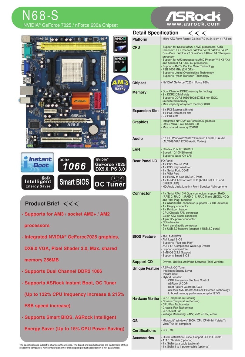ASROCK N68- S User manual