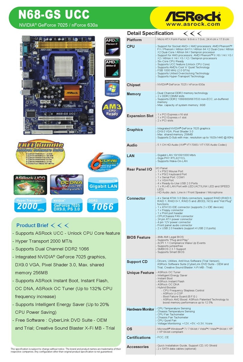ASROCK N68-GS UCC - brochure