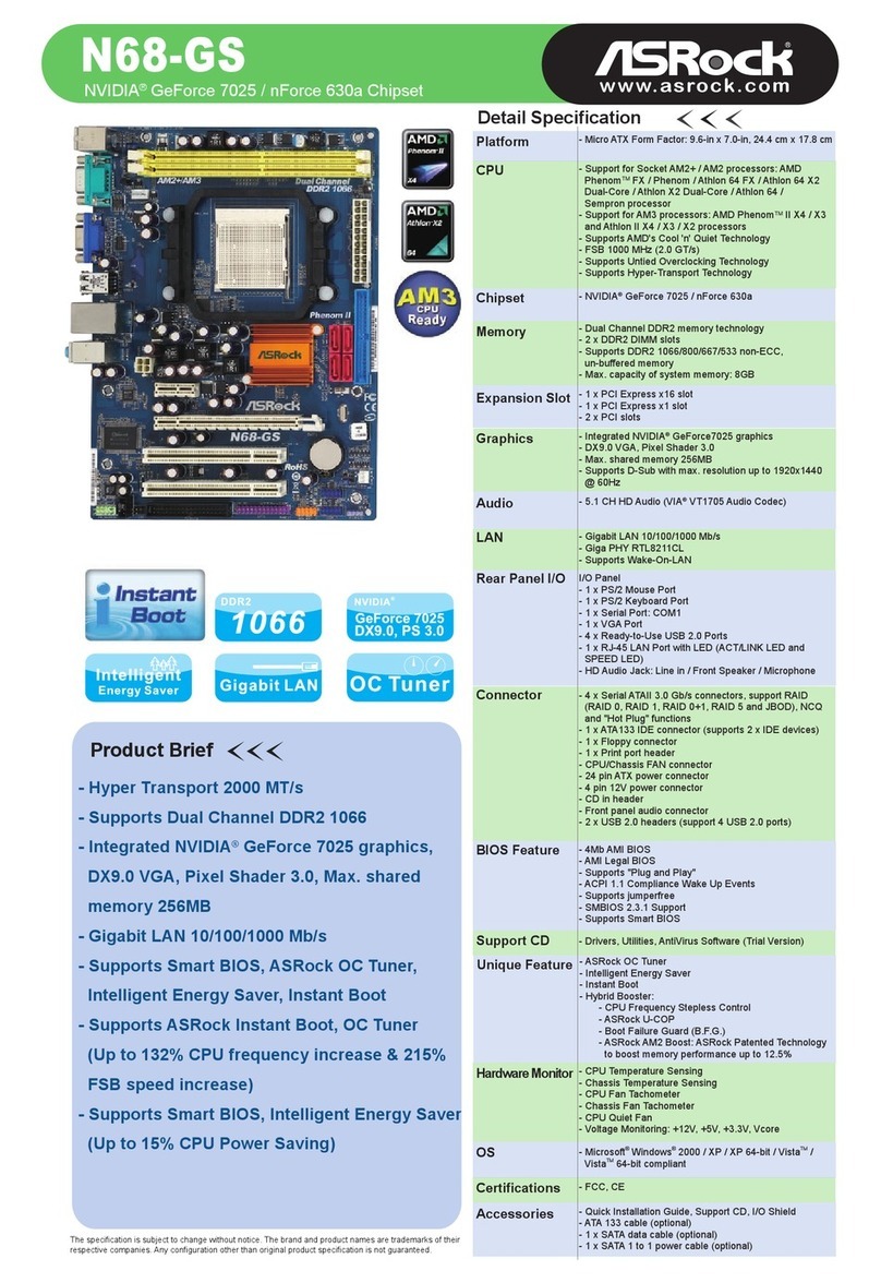 ASROCK N68-GS brochure