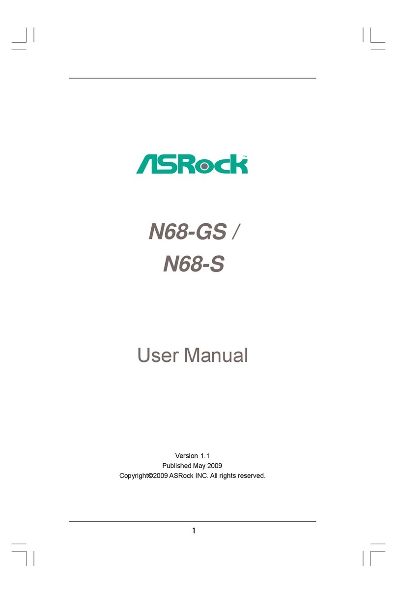 ASROCK N68-GS - V1.1 user manual
