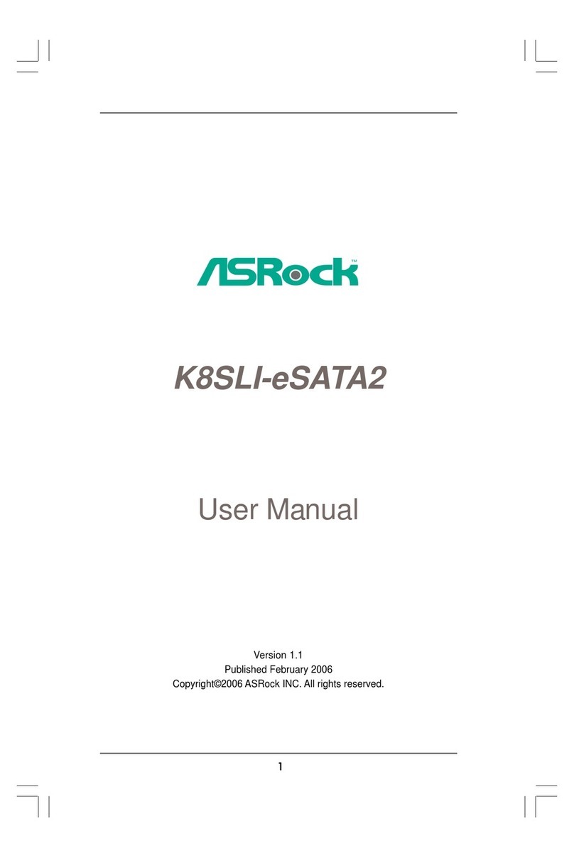ASROCK K8SLI-ESATA2 user manual