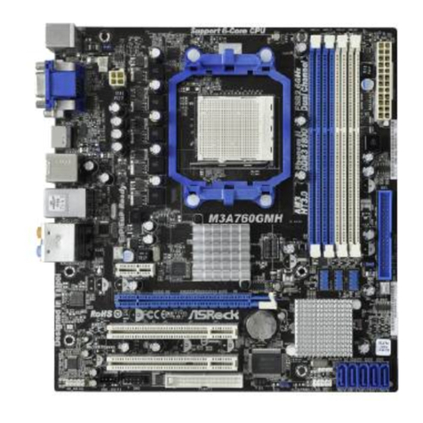 ASROCK M3A760GMH User manual