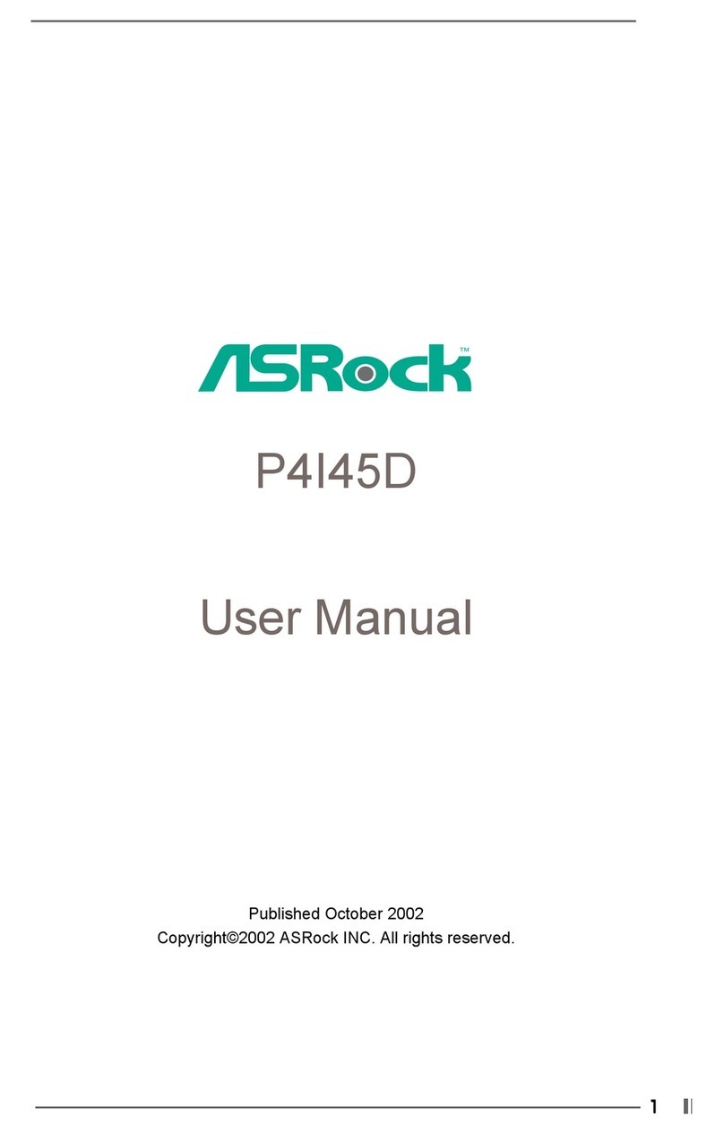 ASROCK P4I45D user manual