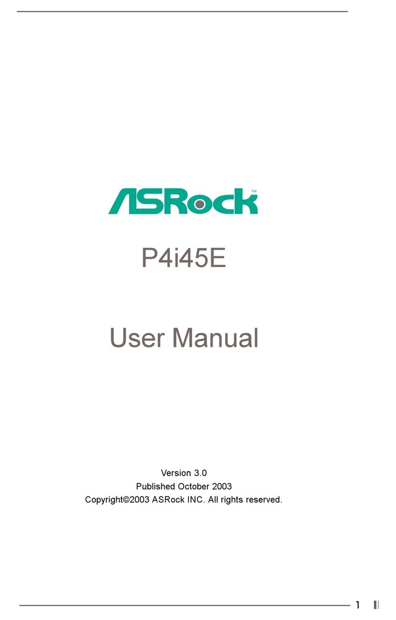 ASROCK P4I45E R3.0 user manual