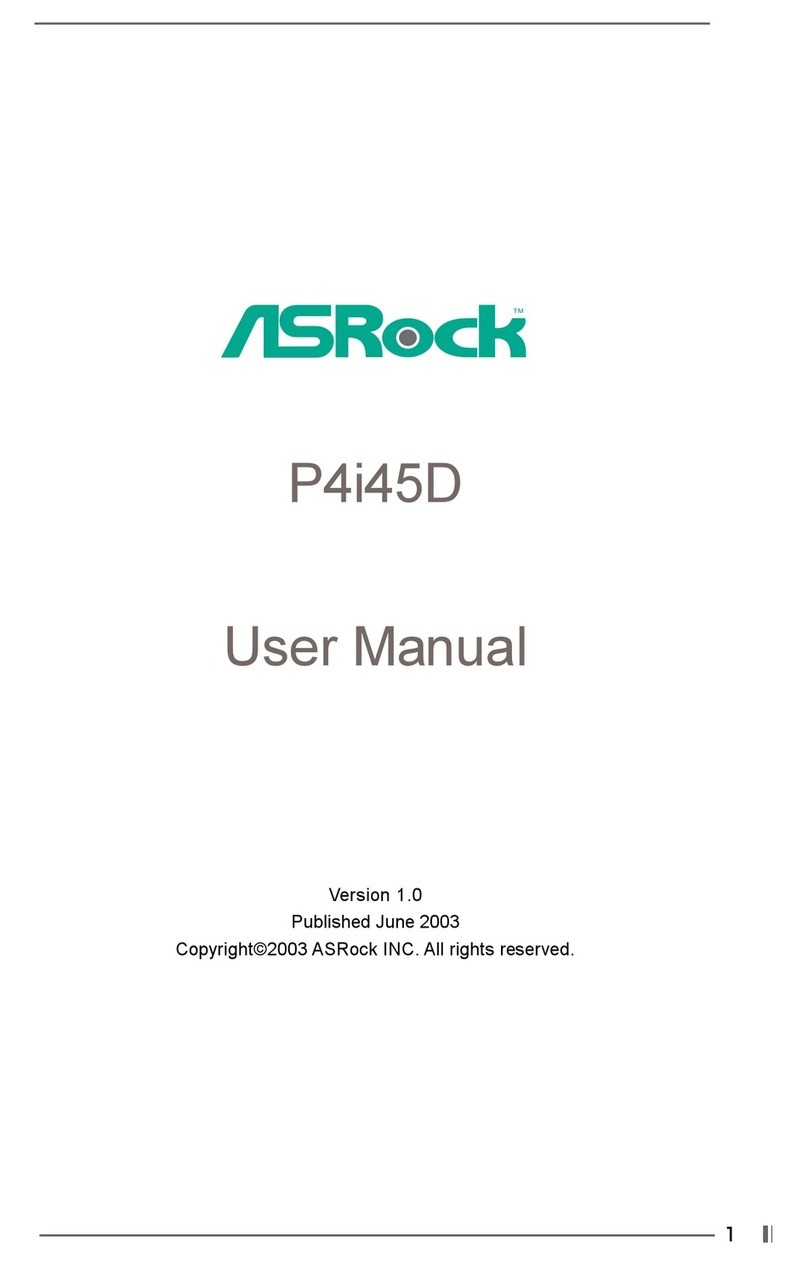 ASROCK P4I45D R3.0 user manual