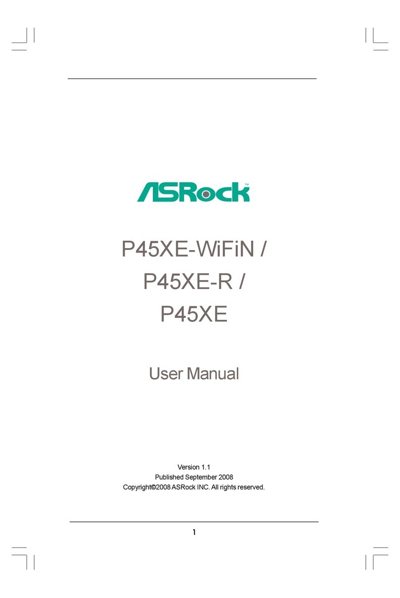ASROCK P45XE user manual