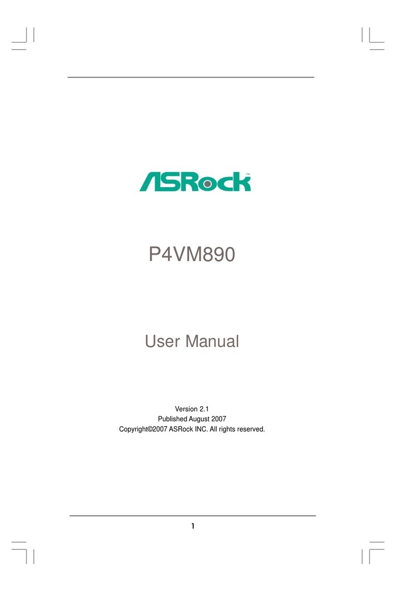 ASROCK P4VM890 - V2.1 user manual
