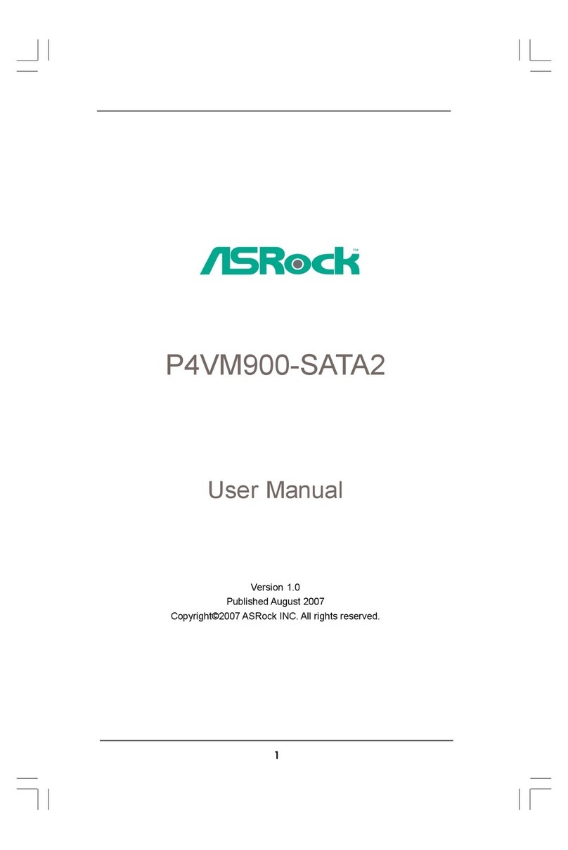 ASROCK P4VM900-SATA2 - V1.0 User manual