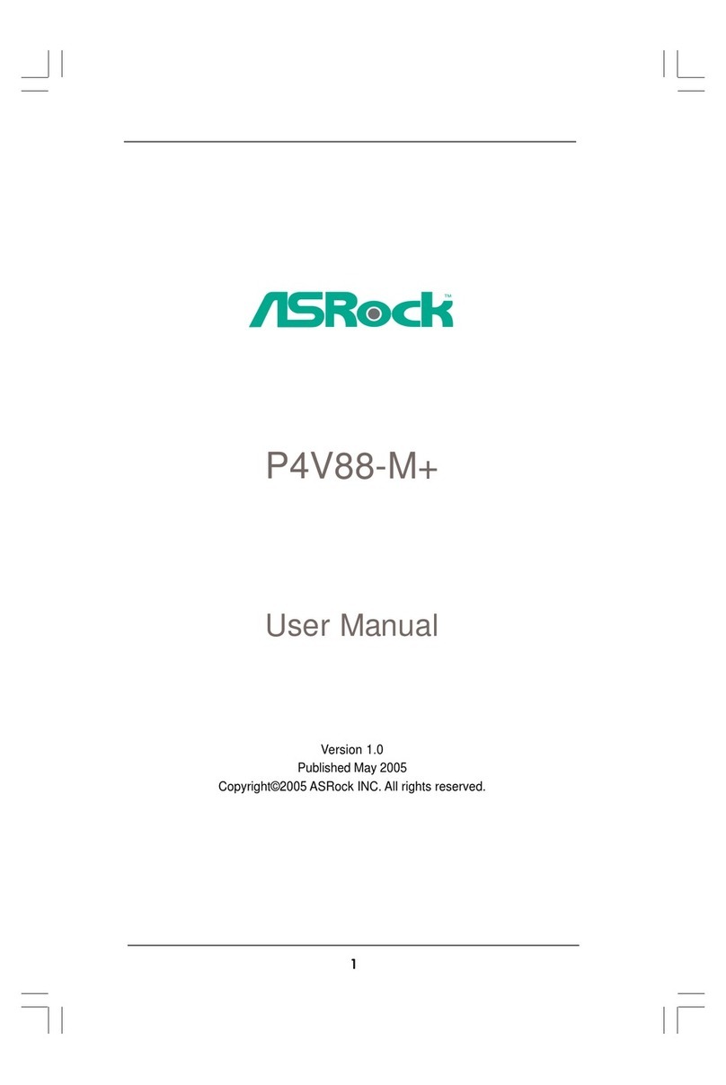 ASROCK P4V88-M user manual