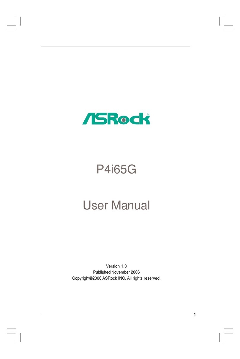 ASROCK P4I65G user manual