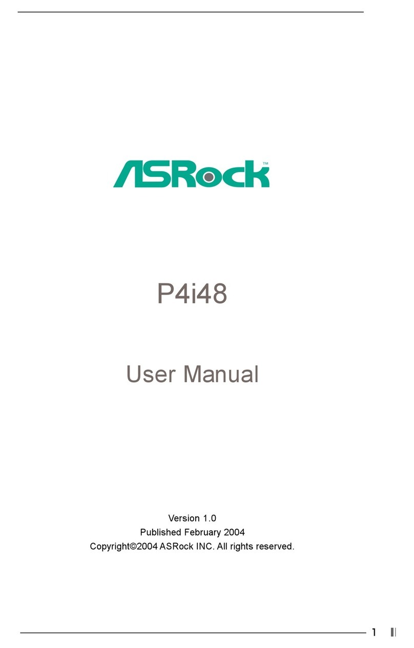 ASROCK P4I48 User manual