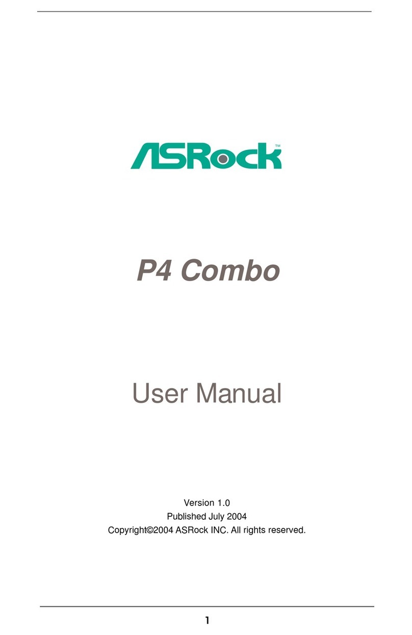 ASROCK P4 COMBO user manual