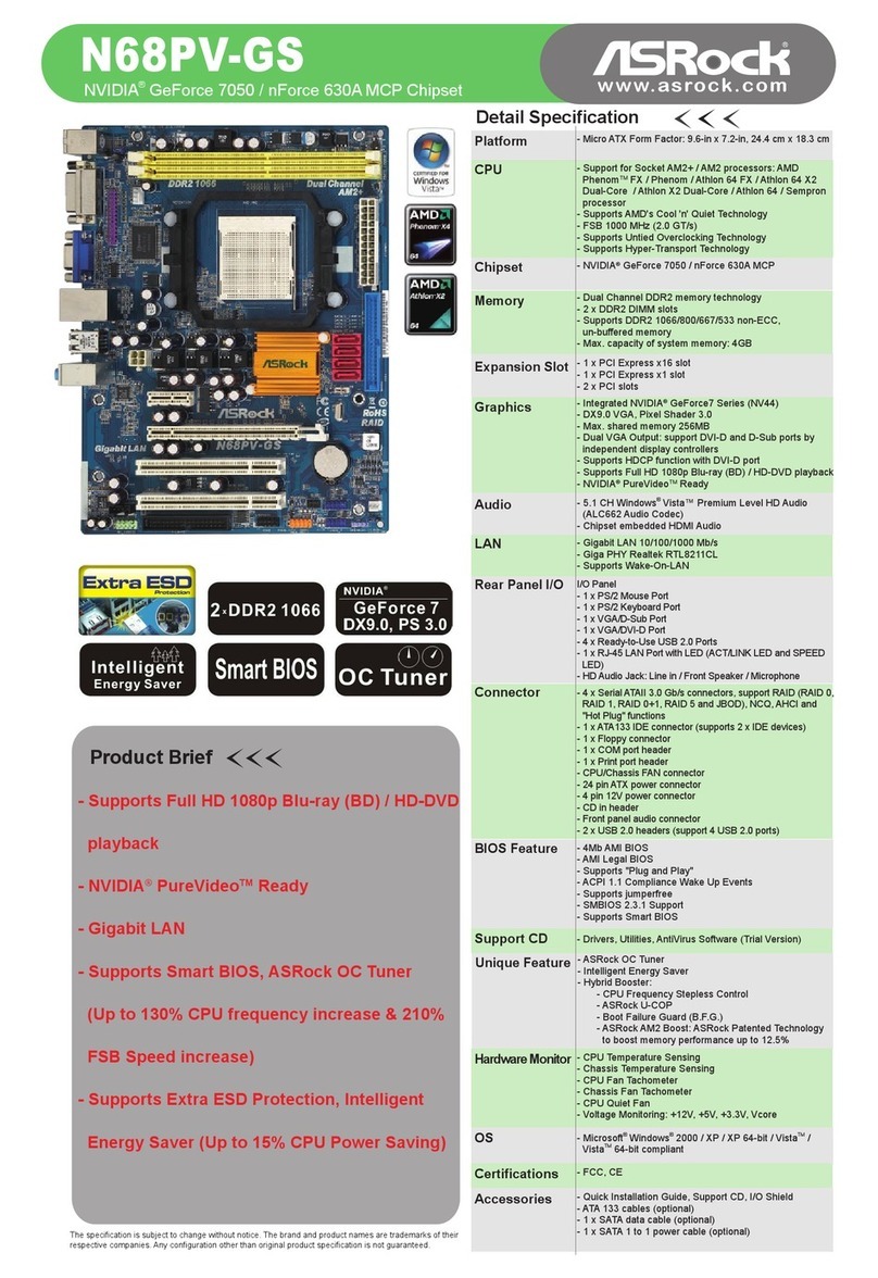 ASROCK N68PV-GS brochure