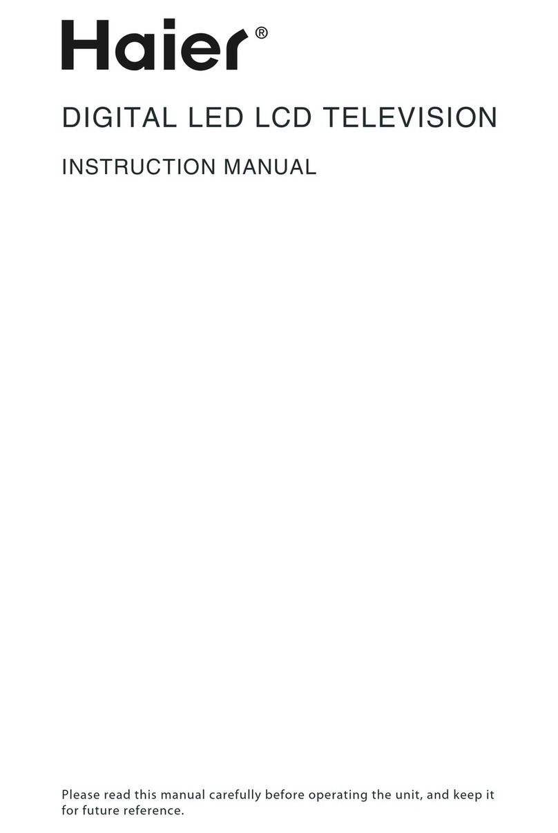 Haier LET40T3 User manual Haier LET40T3 User manual