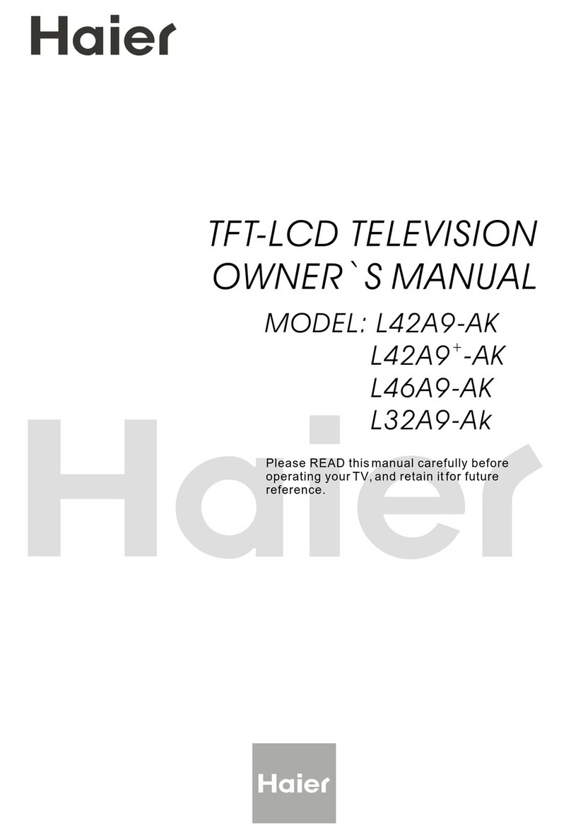 Haier L32A9-AK User manual
