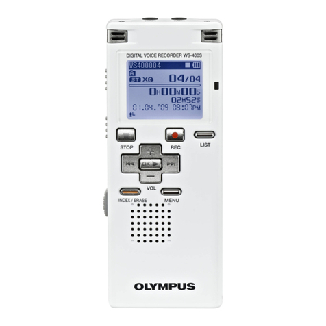 Olympus WS-400S User manual