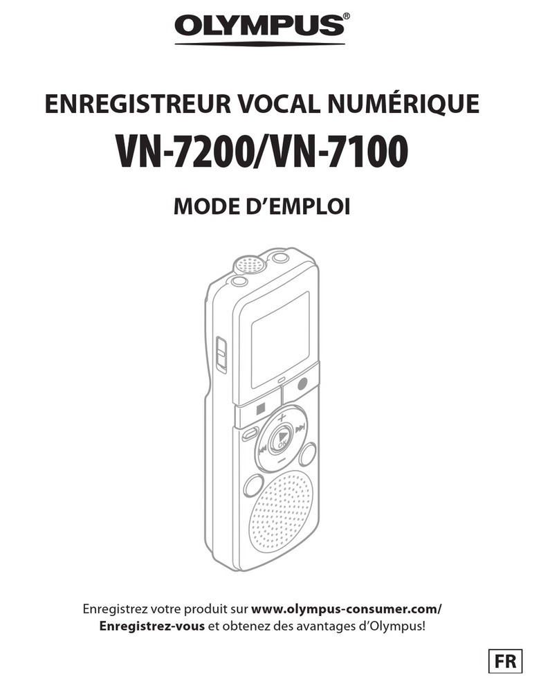 Olympus VN-7100 Assembly instructions