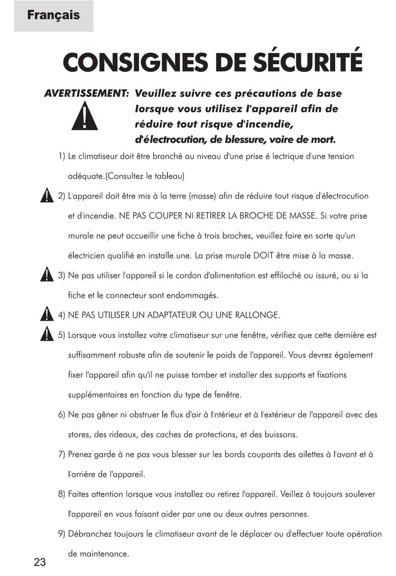 Haier HWR12XC9 User manual
