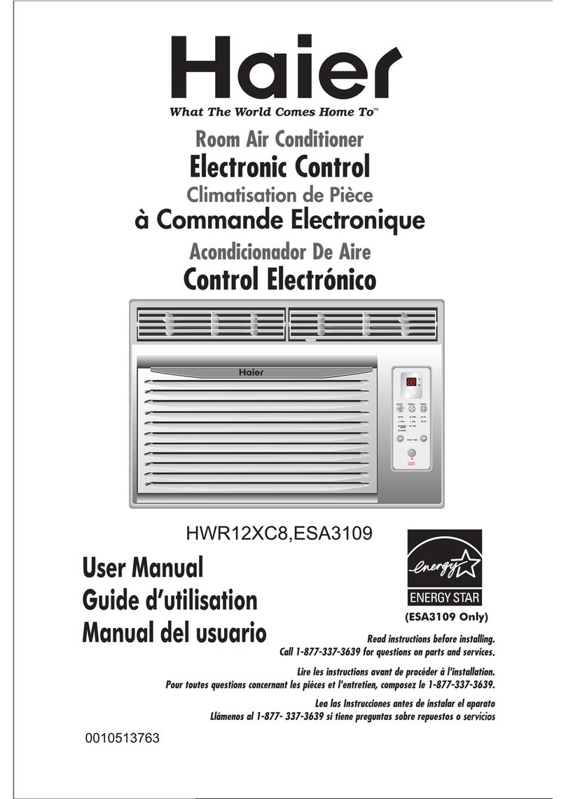 Haier HWR12XC9 manual