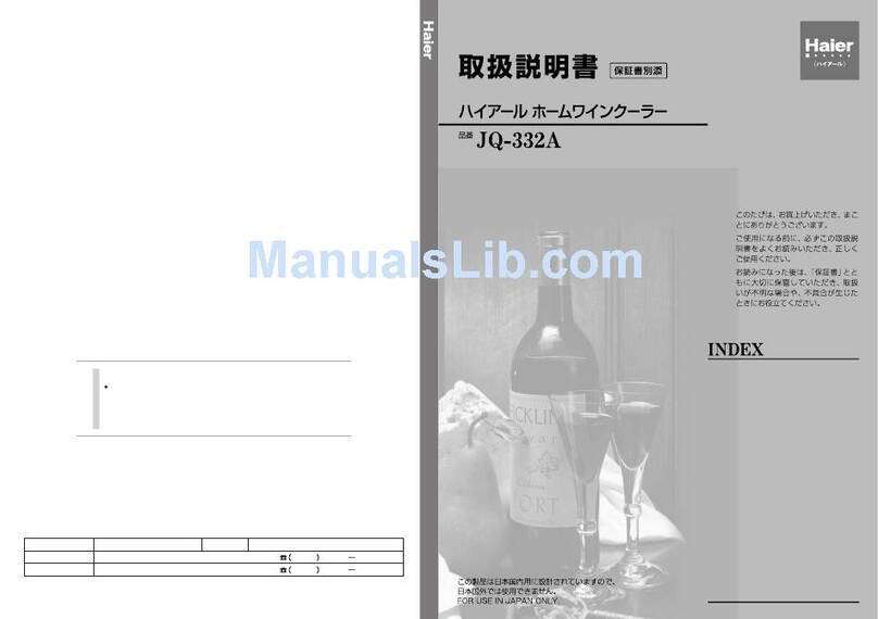 Haier JQ-332A manual