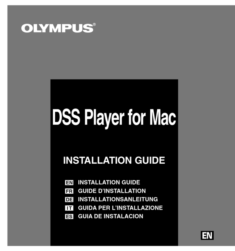 Olympus DS-3000 Software guide