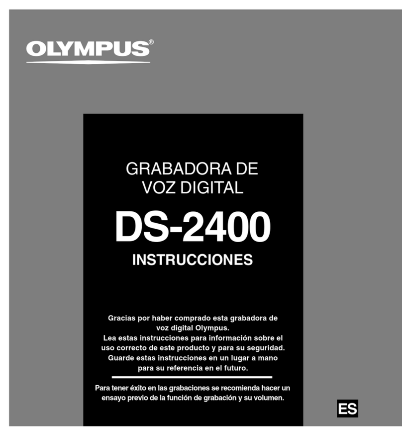 Olympus DS-2400 User manual