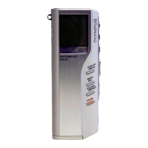 Olympus VOICE & MUSIC DM-20 Online instructions
