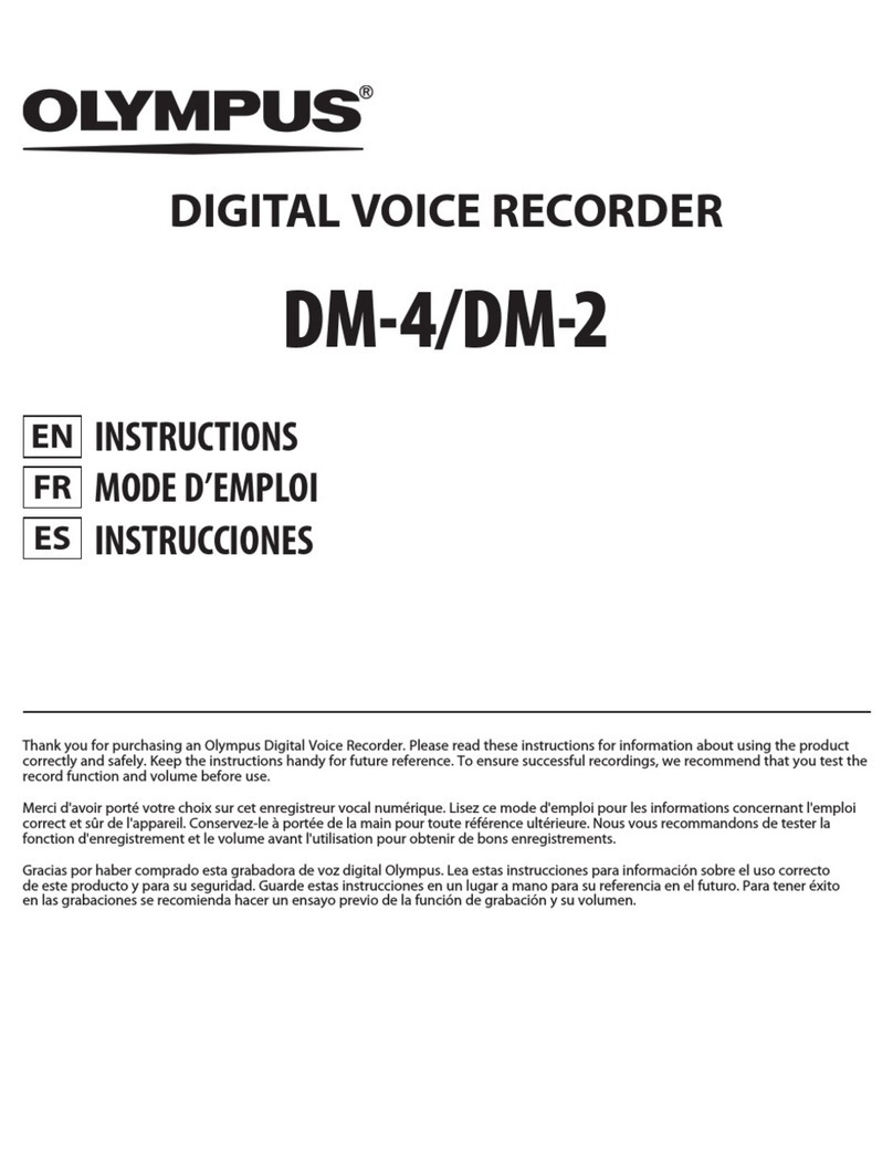 Olympus DM-2 User manual