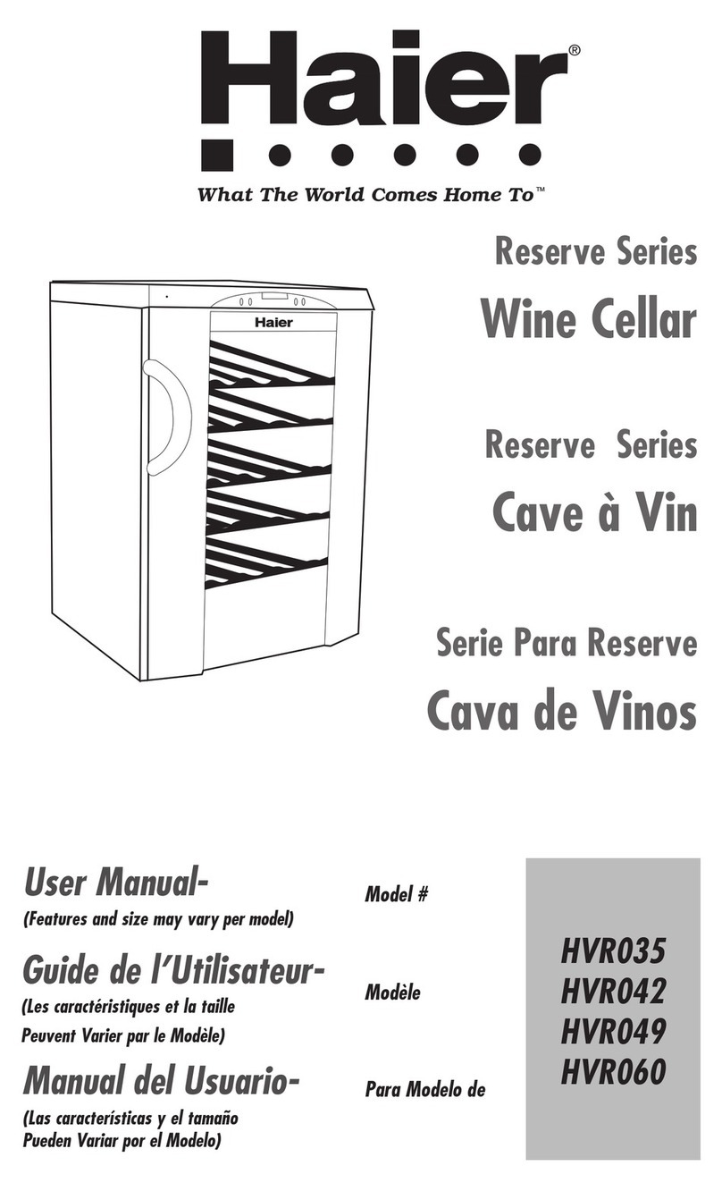 Haier HVR035 User manual