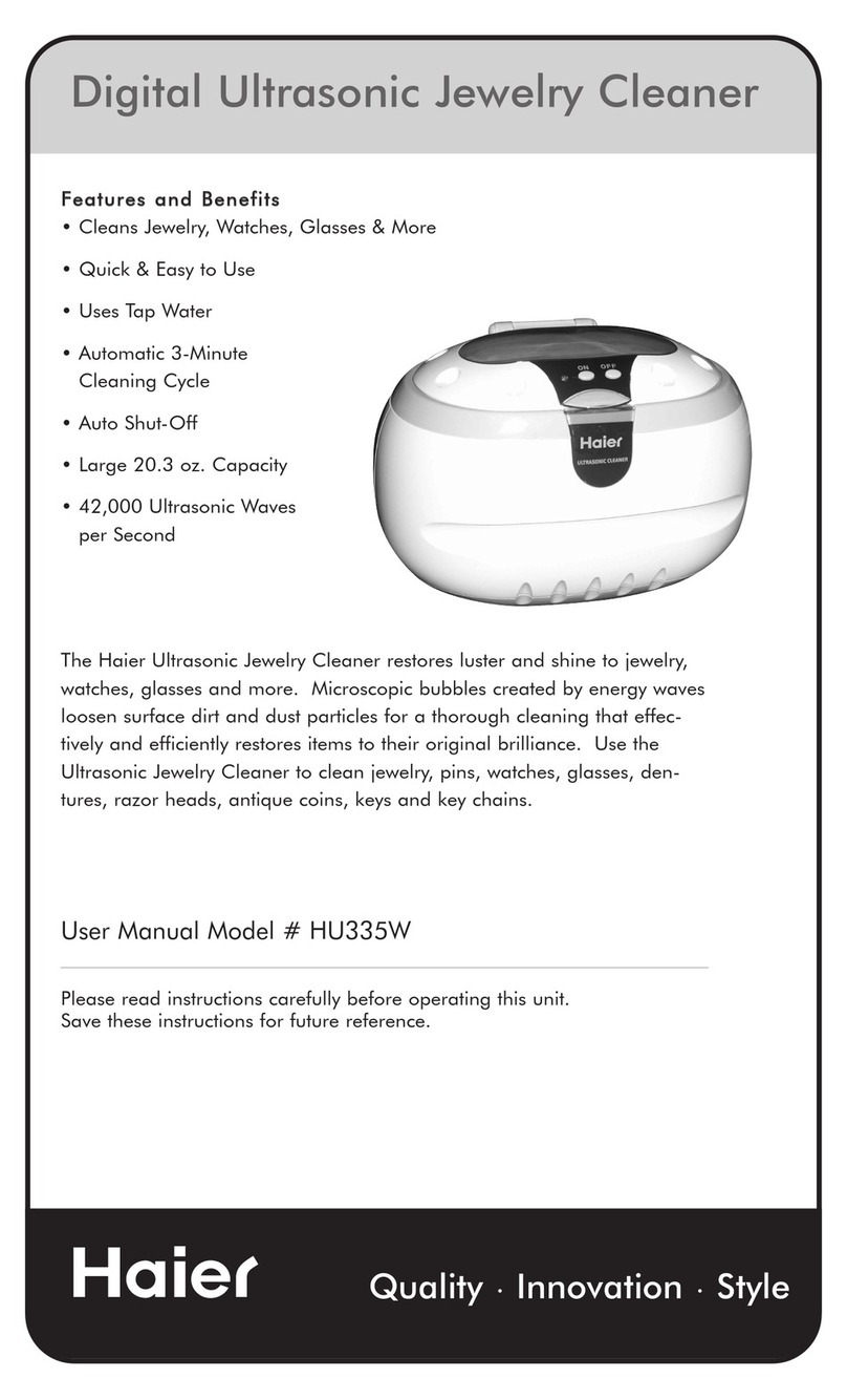 Haier HU335W instructions