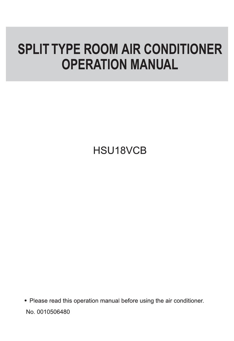 Haier HSU18VCB HSU18VC7-W User manual