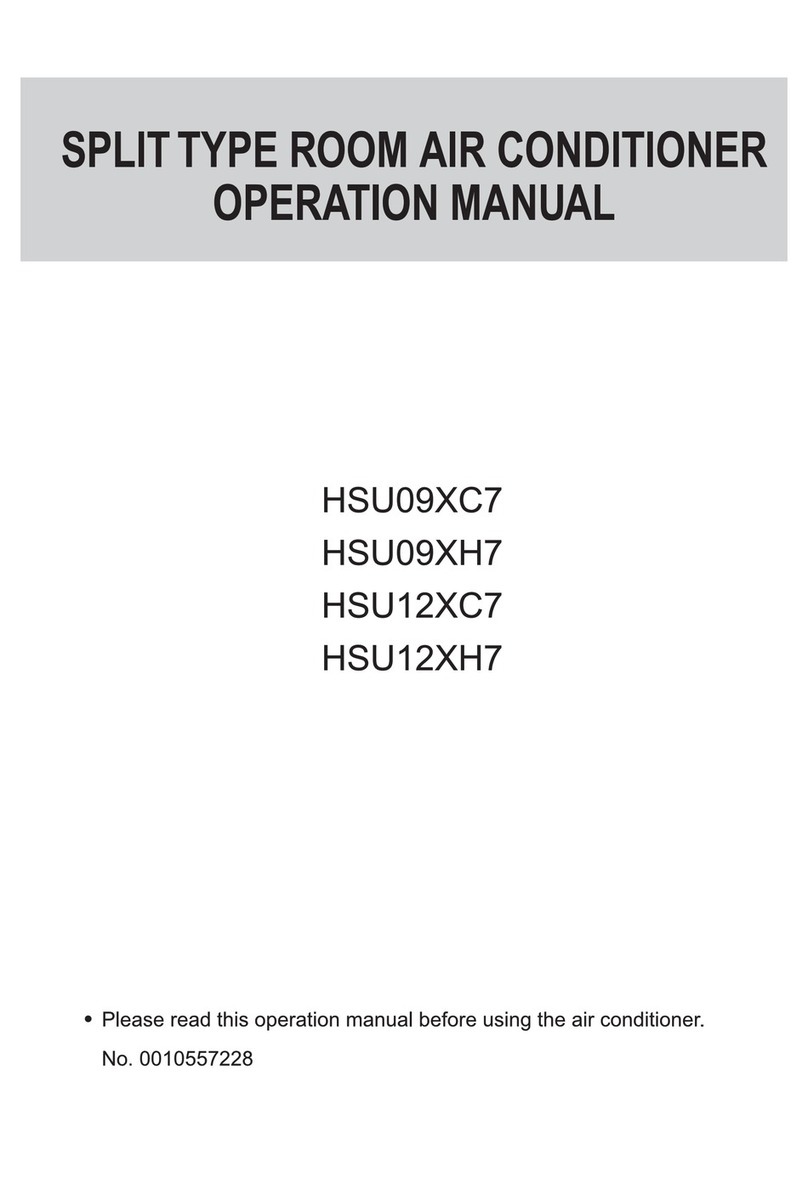 Haier HSU12XH7 User manual
