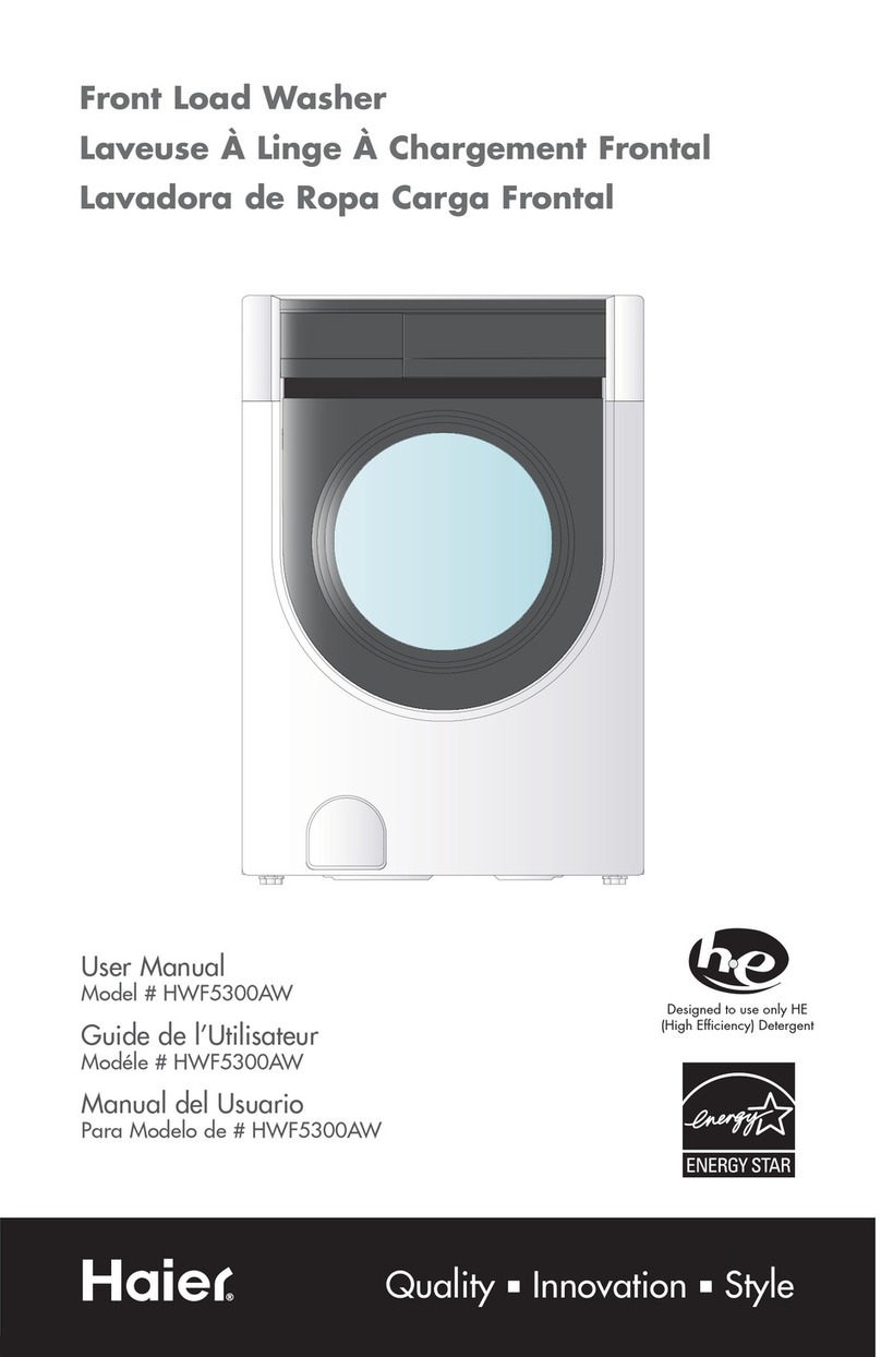 Haier HWF 5300 AW User manual