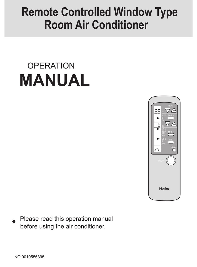 Haier HW-18CG03 Operation manual