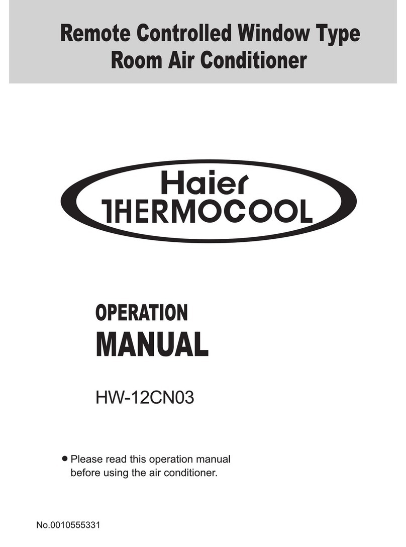 Haier Thermocool HW-12CN03 User manual