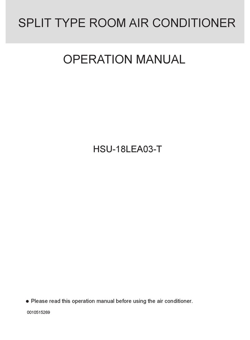 Haier HSU-18LEA03-T User manual Haier HSU-18LEA03-T User manual