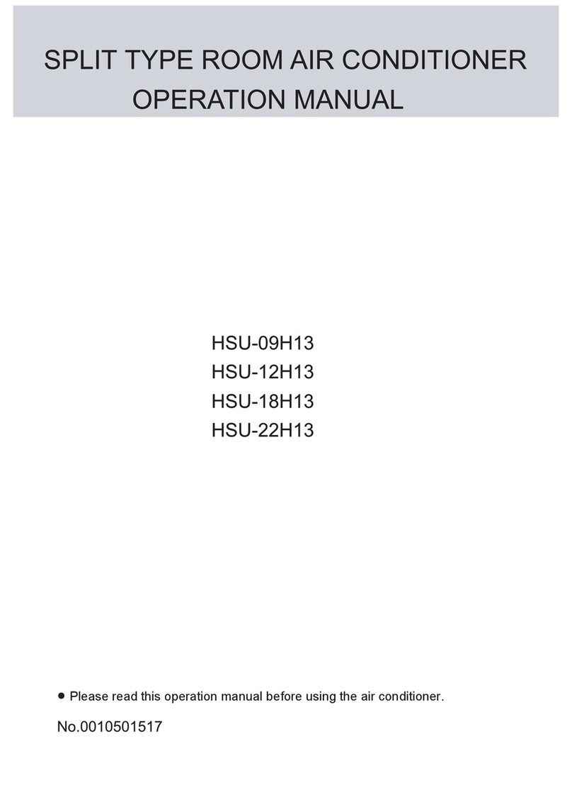 Haier HSU-18H13 User manual