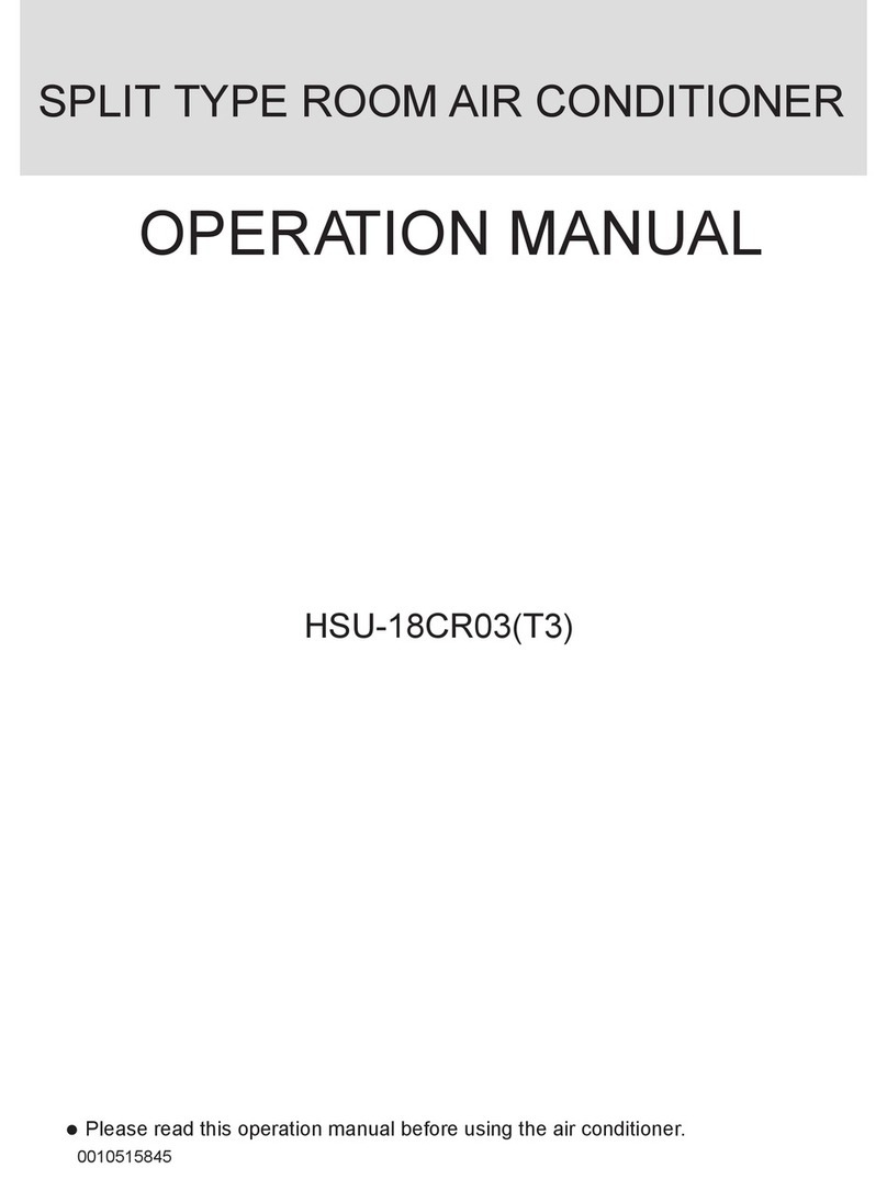 Haier HSU-18CR03 User manual