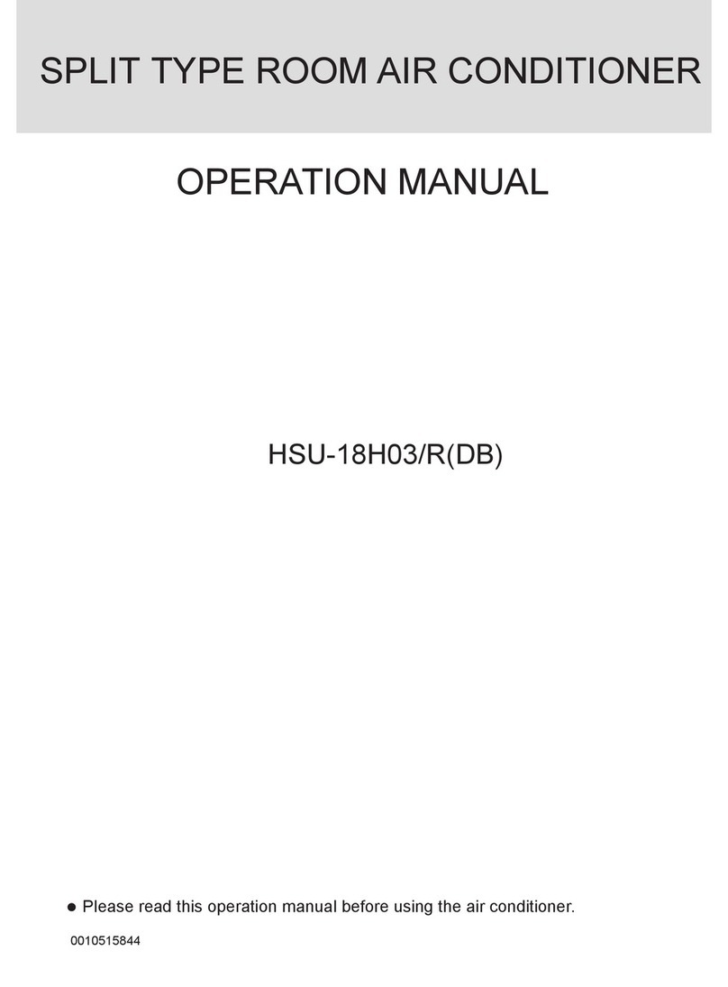 Haier HSU-18H03-R User manual