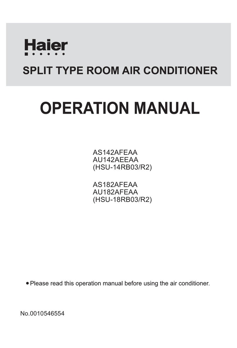 Haier (HSU-14RB03/R2) User manual