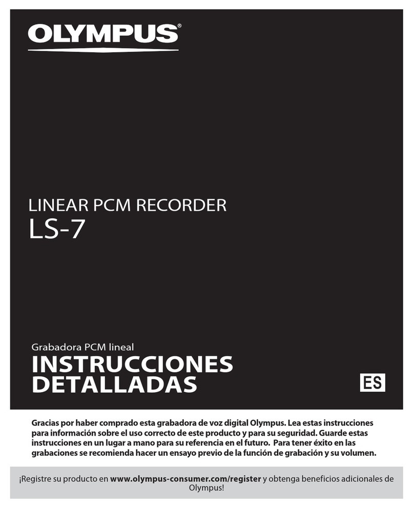 Olympus LS-7 Operating and maintenance manual