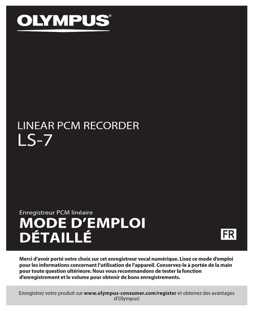 Olympus LS-7 User manual