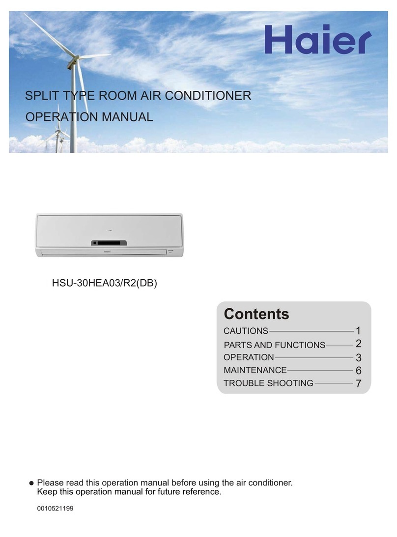 Haier HSU30HEA03/R2 User manual