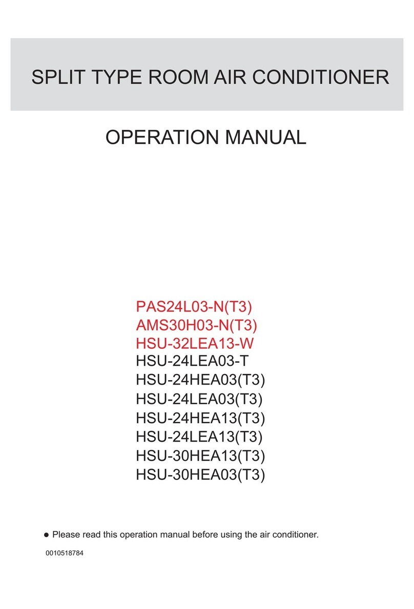 Haier HSU-24LEA03-T User manual Haier HSU-24LEA03-T User manual