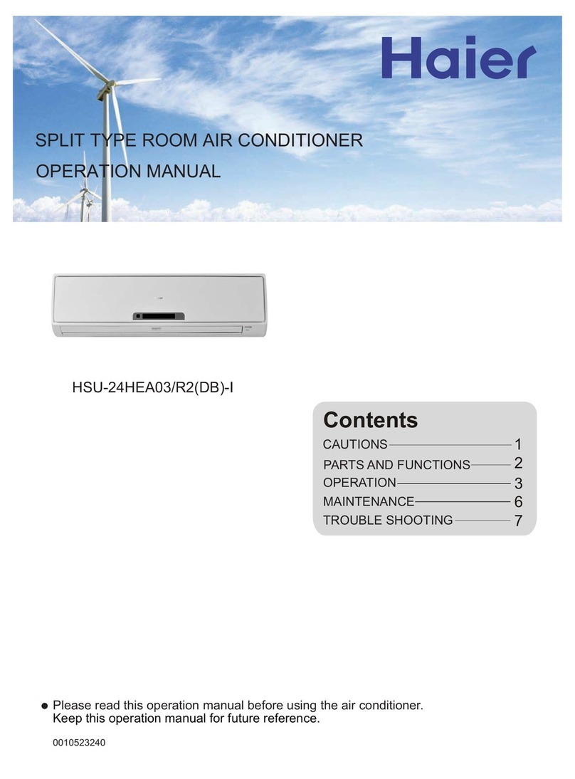 Haier HSU-24HEA03-R2-I User manual